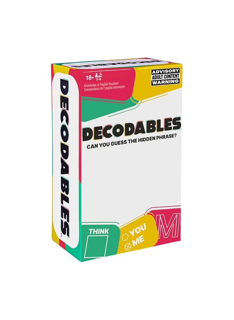 Spin Master Games, Decodables, A Hysterical Party Game - Image 1