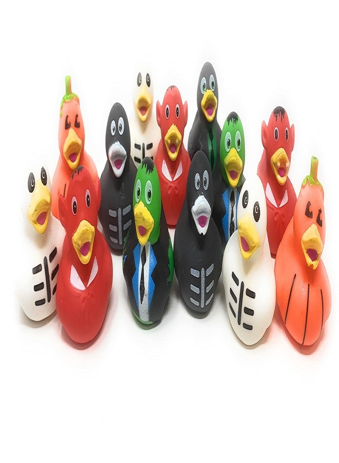Funiverse 24 Pack Halloween Jeep Rubber Ducky Assortment - Perfect Trick or Treat Handout or Party Goody Bag Ducks - Image 1