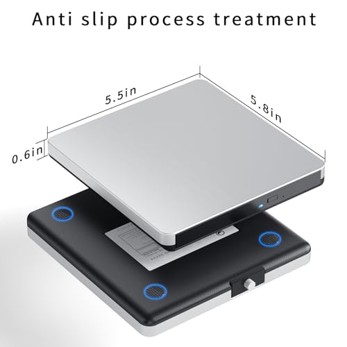 Dainty External Compatible with Bluray Drive Compatible with Reading DVD CD BD Drive, Suitable for USB3.0 and Type-C Port, Windows XP/7/8/10/11MacOS PC, Silent and high Speed - Image 4