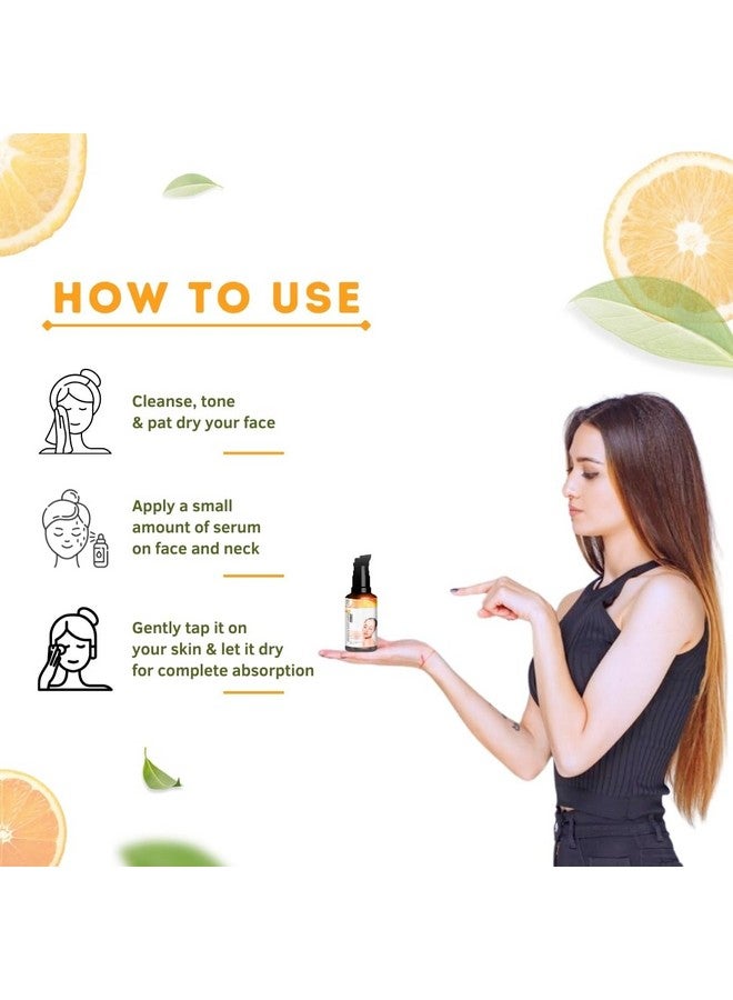 Zenius Vitamin C Face Serum fo rSkin, Dark Spots & Uneven Tone Treatment 10% Vitamin C Face Serum for Men & Women (60ml) - Image 5