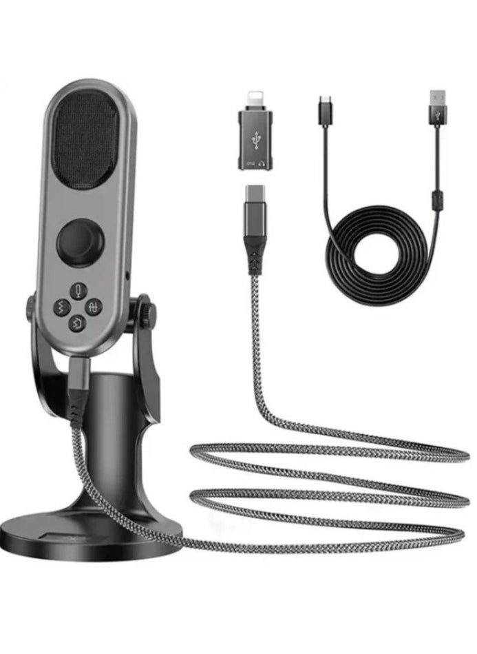 Jmary JMARY MC-PW7 USB DESKTOP CARDIOID NOISE REDUCTION MICROPHONE  - Image 1