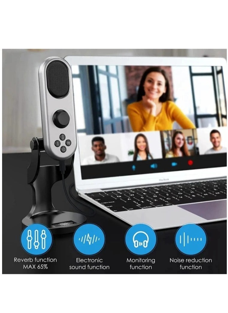 Jmary - JMARY MC-PW7 USB DESKTOP CARDIOID NOISE REDUCTION MICROPHONE - Image 1
