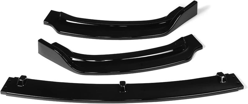 Wivplex Carbon Fiber Look Front Bumper Splitter Lip for BMW 3 Series - Image 1