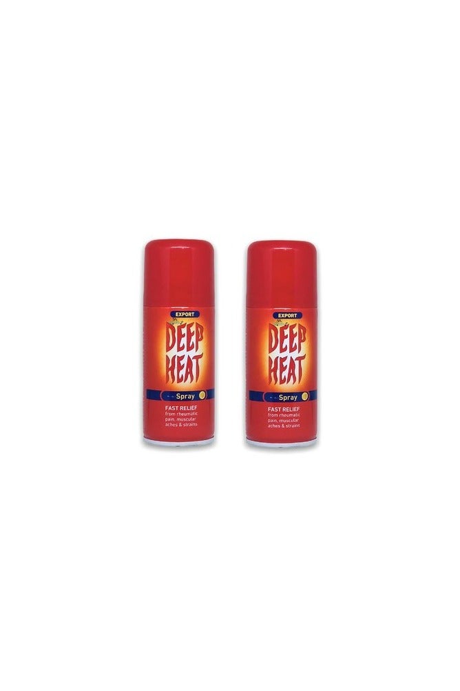 Deep Heat Quick Relief Spray 150ml (two bottles) - Image 2