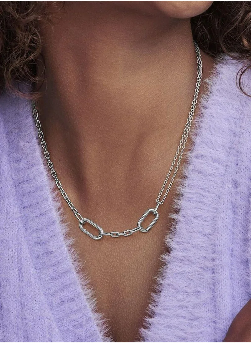 PANDORA Pandora Me Double Link Chain Necklace