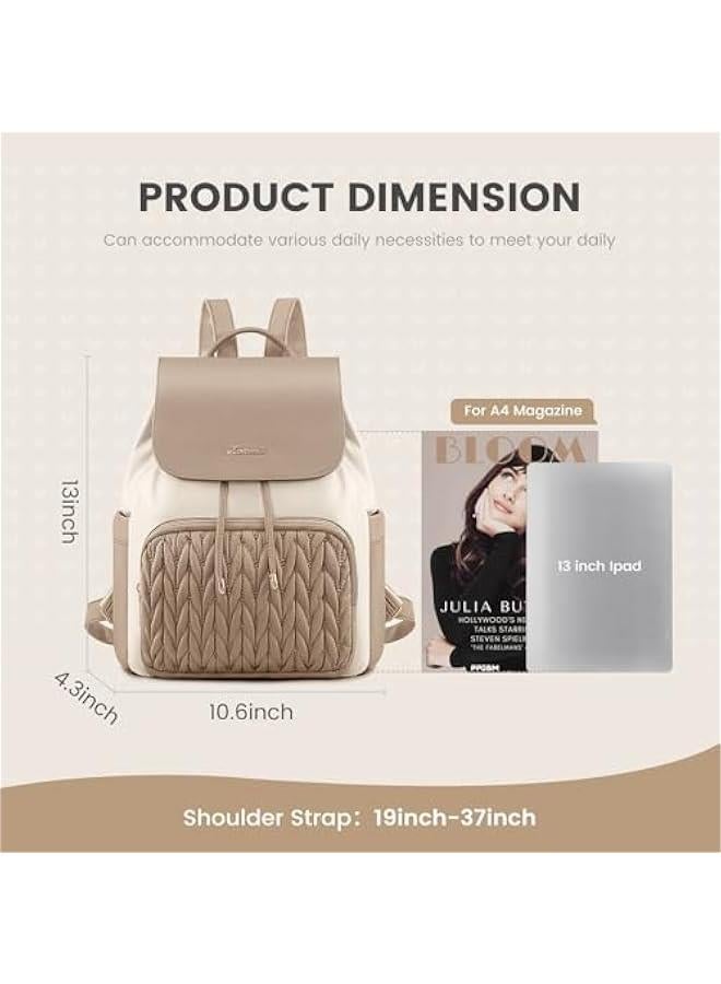 Arabest Mini Backpack for Women,Small Backpack Purse for Travel Work Cute Backpack Daypack With Anti-theft Pocket Mini Bag for Daily College Shopping - Image 2