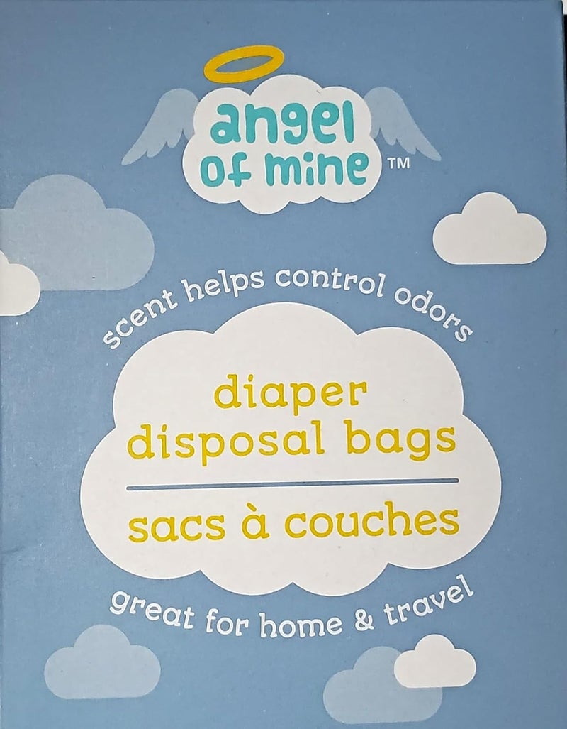 Greenbrier Angel of Mine Diaper Disposal Sacks Bags Scented to Neutralized Odors 75 Count Per Box Four Boxes - Image 3