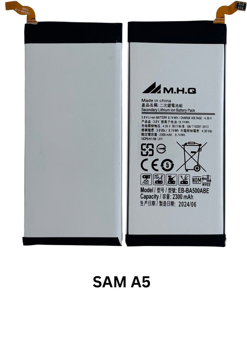 M.H.Q Samsung A5 SM-A500 - EB-BA500ABE High Quality Battery - Image 3