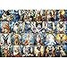 Blueforest 1000 Piece Puzzle for Adults Stained Glass Cats Mosaic Art Challenging Jigsaw Puzzle with Poster Game Night Gift 276x197 Inch - Image 2