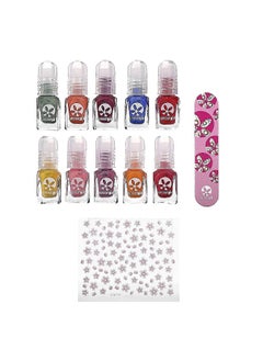 Suncoat Girl SuncoatGirl, Water-Based Nail Polish Kit, Party Palette, 12 Piece Kit  - Image 1