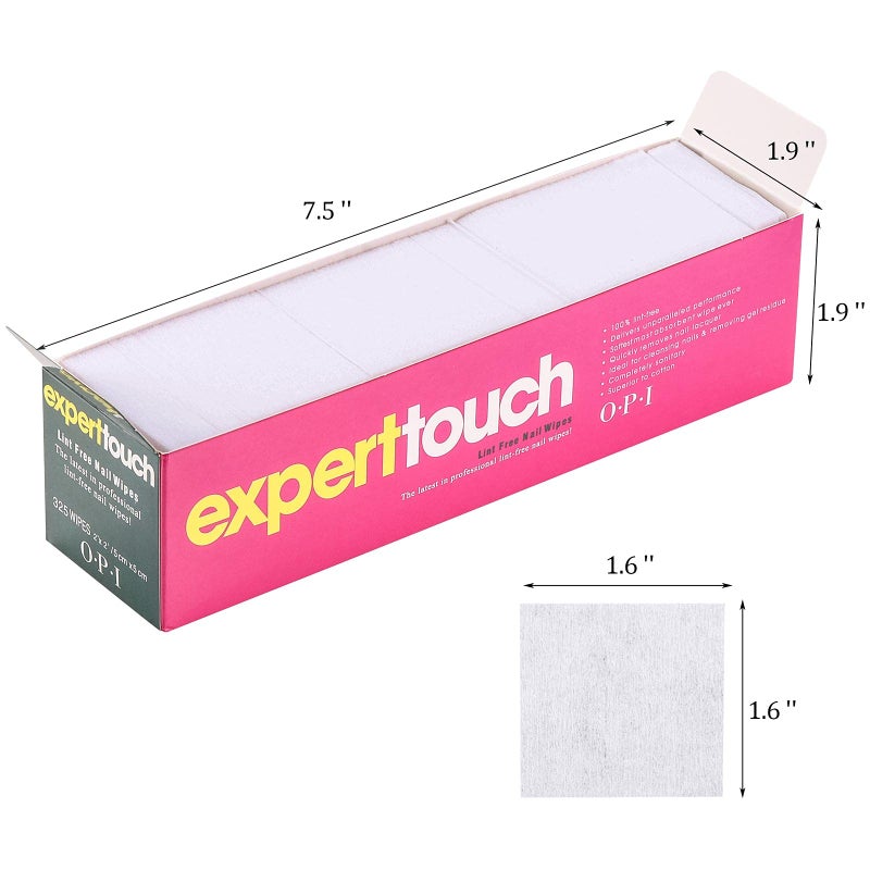 LoveBB Lint Free Nail Wipes Nail Art Gel Polish Remover Cotton Pads 4 Boxes (1300 Pieces) - Image 3