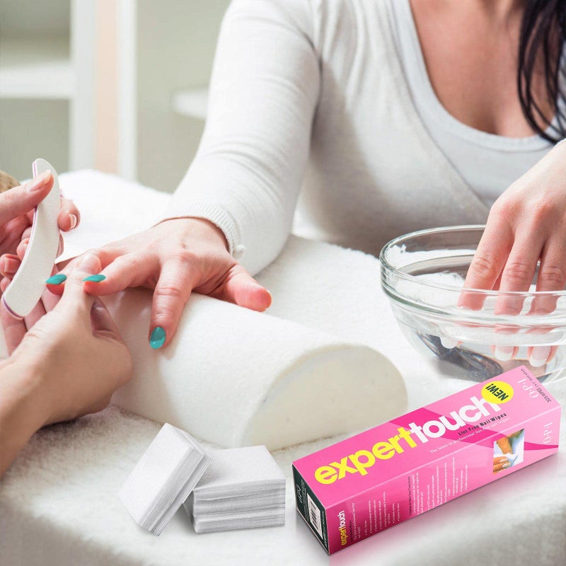 LoveBB Lint Free Nail Wipes Nail Art Gel Polish Remover Cotton Pads 4 Boxes (1300 Pieces) - Image 4