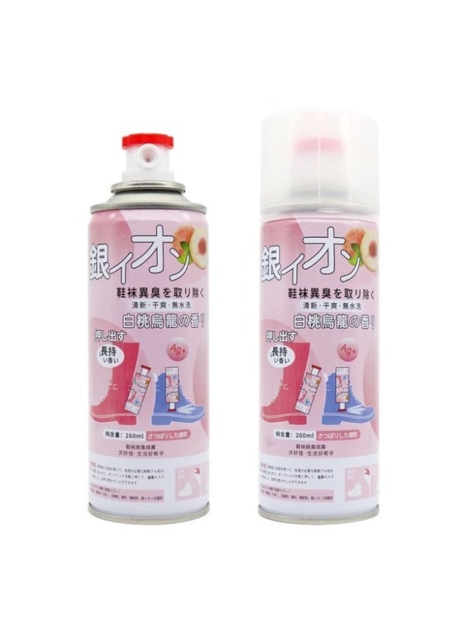 رذاذ معطر مطهر أحذية - مزيل رائحة قدم قوية طويلة الأمد (عبوة 1) - Image 1