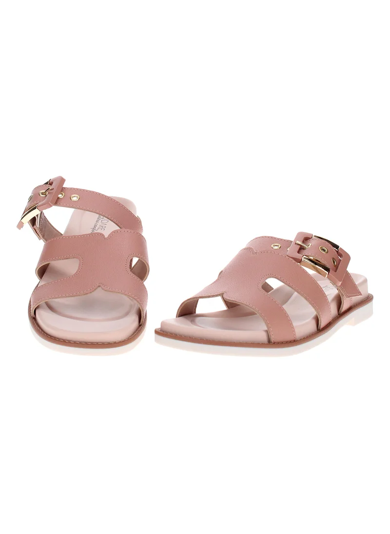 Modare Beige Flat Sandals for Women – Stylish & Comfortable Everyday Wear for Women | Best Price UAE