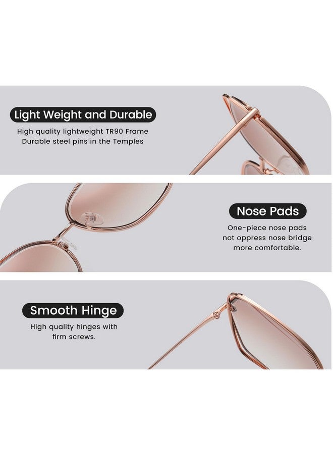 Duco Oversized Fashion Sunglasses For Women Colorful Uv Protection Lens Trendy Retro Designer Sunglasses Dc1226 - Image 5