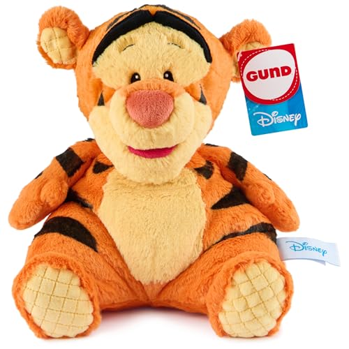 GUND Disney Official Tigger Oh So Snuggly Plush Winnie the Pooh Tigger Tiger Stuffed Animal for Ages 1 and Up Orange 125 - Image 1