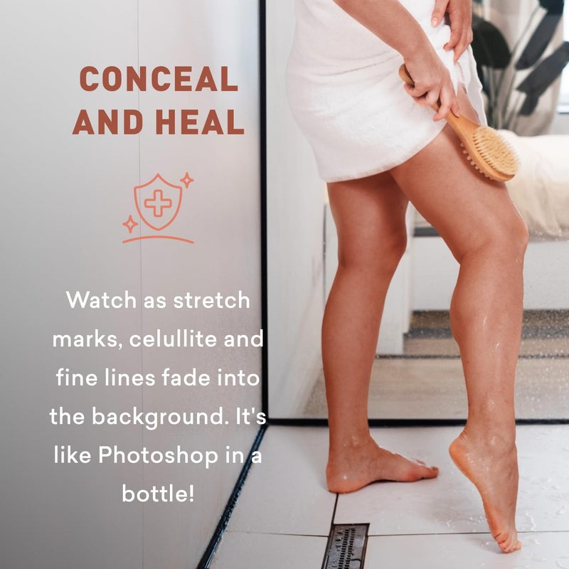 Just Nutritive Sunless Tanning Lotion | Anti-Aging Self-Tanner | Body Tanning | Sun Kiss Glow Bronze Finish | Bronzer Lotion For All Skin Types | Just Nutritive | 8 Oz - Image 4