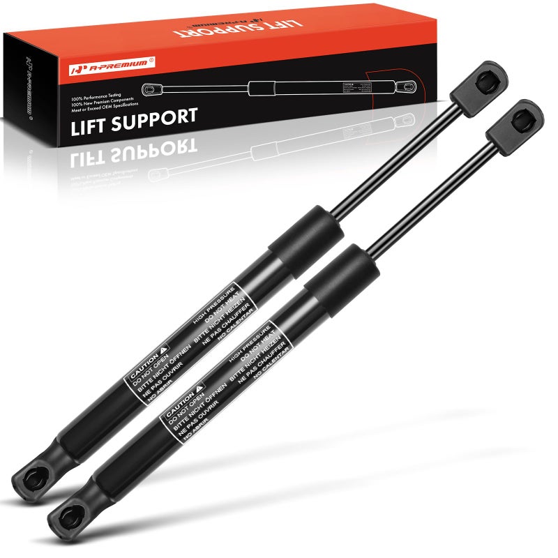 APremium Tailgate Rear Trunk Lift Supports Shock Struts Compatible with Volvo Models S80 20072016 Sedan Replace 30779837 30649836 2PC Set
