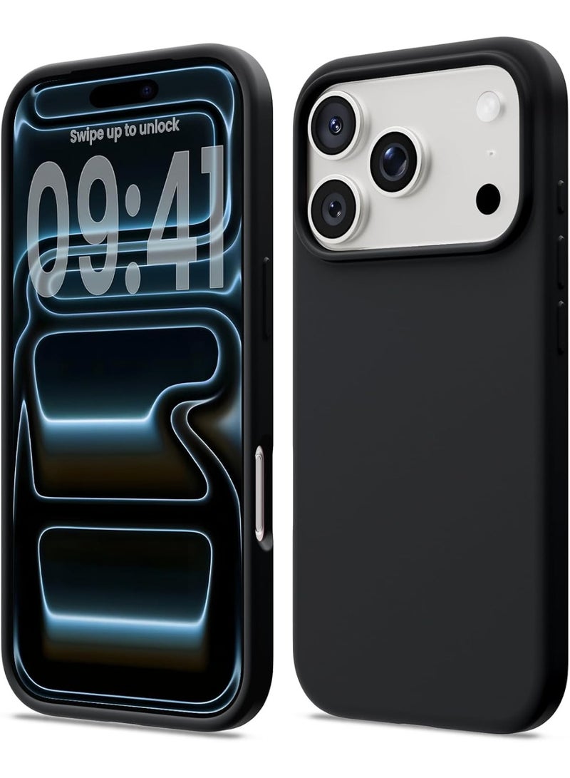 ACLIX iPhone 17 Pro Case Liquid Soft Silicone iPhone 17 Pro Cover Anti Scratch with Inside Microfiber Lining Shockproof Protective Phone Case for iPhone 17 Pro 6.3 inch - Image 1