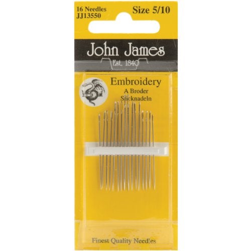 Colonial Needle Crewel/Embroidery Hand Needles-Size 5/10 16/Pkg - Image 5