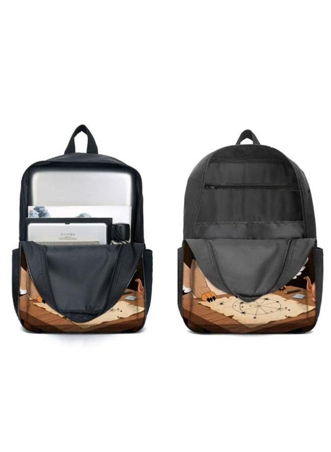 Bright Li Fire Three-piece set of cartoon bags, easily cope with various occasions (students, children, friends' outings, mountain climbing, schooling, etc.) | Backpack + hand-held + stationery bag | School season/holiday gifts - 6 - Image 4