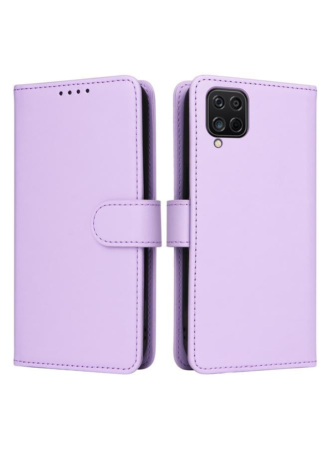 Case For Samsung Galaxy A12 4G / A12 5G BN-005 2 in 1 Detachable Imitate Genuine Leather Phone Case