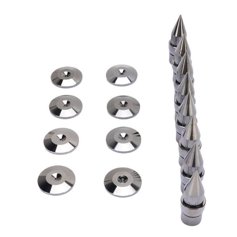 Speaker Isolation Spikes: Height Adjustable Copper Feet - Vibration Damping, Excellent Sound Quality Speaker Spike Pads for Audiophile Home Theater Sound Systems - Image 3
