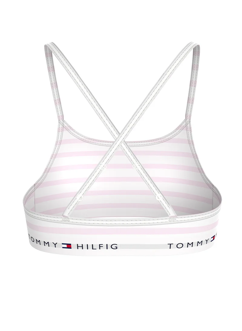 تومي هيلفيغر حمالة صدر قطعتين بشعار للأطفال