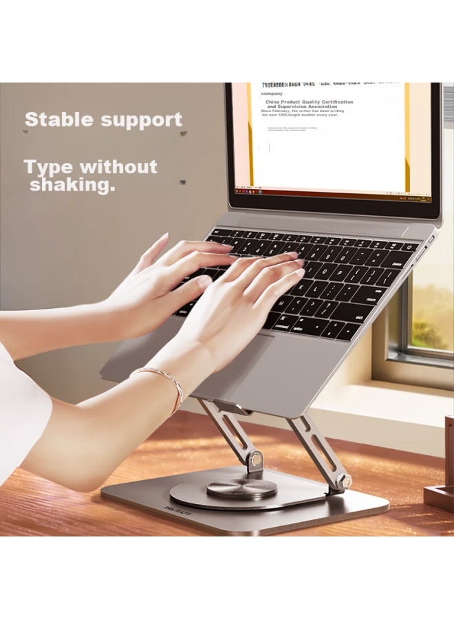 founder Fangzheng Founder Laptop Stand, Tablet Cooler, 360° Rotating, Stepless Height Adjustment, Foldable, For Apple, Xiaomi, Huawei, Lenovo Legion, Portable, Suspended, Vertical, Height-increasing Z4 Pro - Image 5
