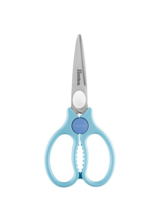 Simba Premium Portable Safety Food Scissors (Blue) - Image 2