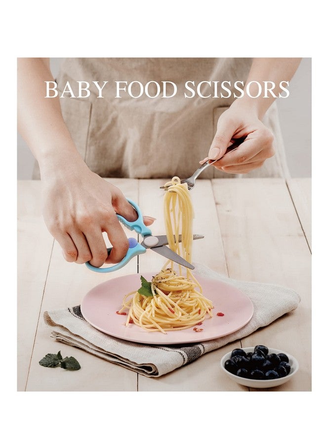 Simba Premium Portable Safety Food Scissors (Blue) - Image 3