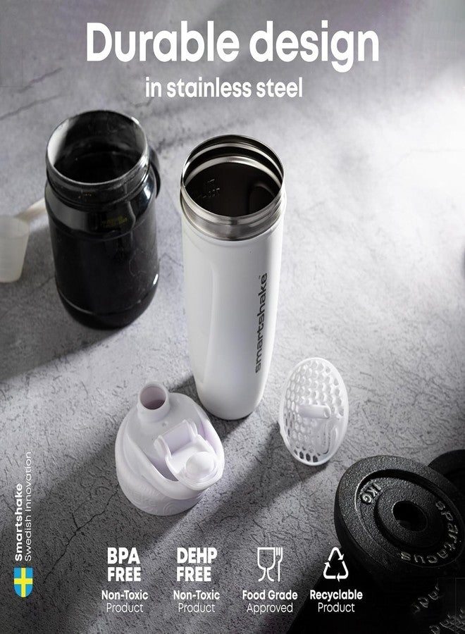 Smartshake Reforce Stainless Steel Protein Shaker Bottle 900 ml | 30 oz - Leakproof Screw-on Lid - BPA Free - Unisex - Friday the 13th - Image 3