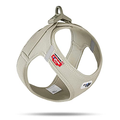 Curli Vest Harness curli Clasp Air-Mesh Light-Tan XS - Image 1