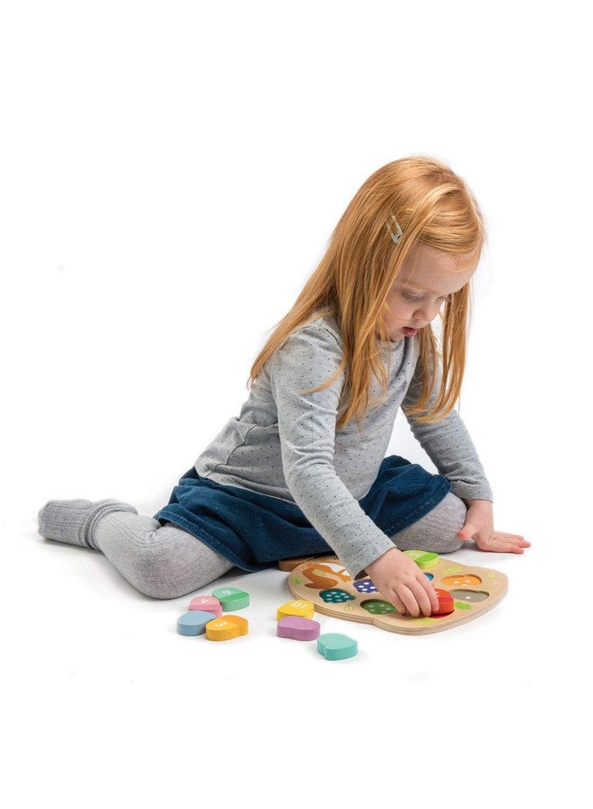 Tender Leaf Toys Tender Leaf Toys - How Many Acorns? - Count to 10 Number Wooden Puzzle Game - Counting, Sorting Activity Game for Children, Playroom, Montessori, Classroom, & Activity Room Toys  - Image 3