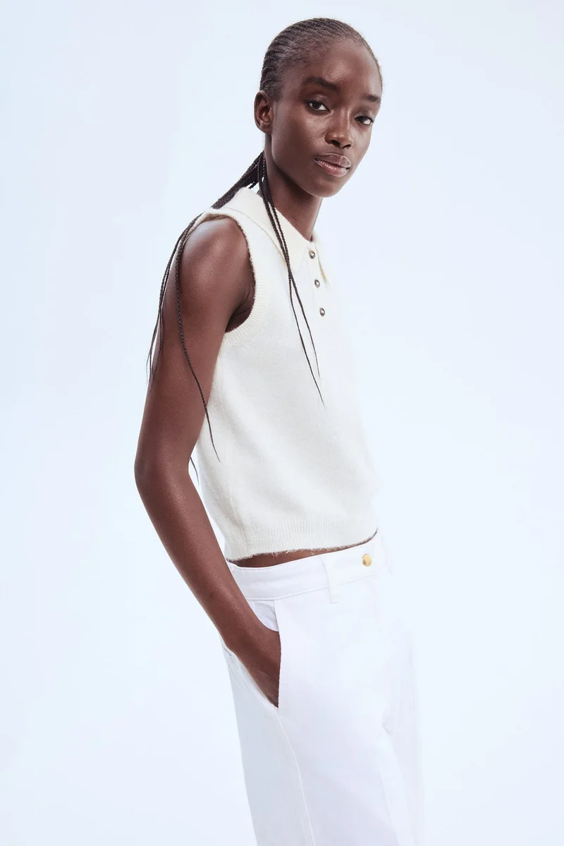 H&M Collared sweater vest