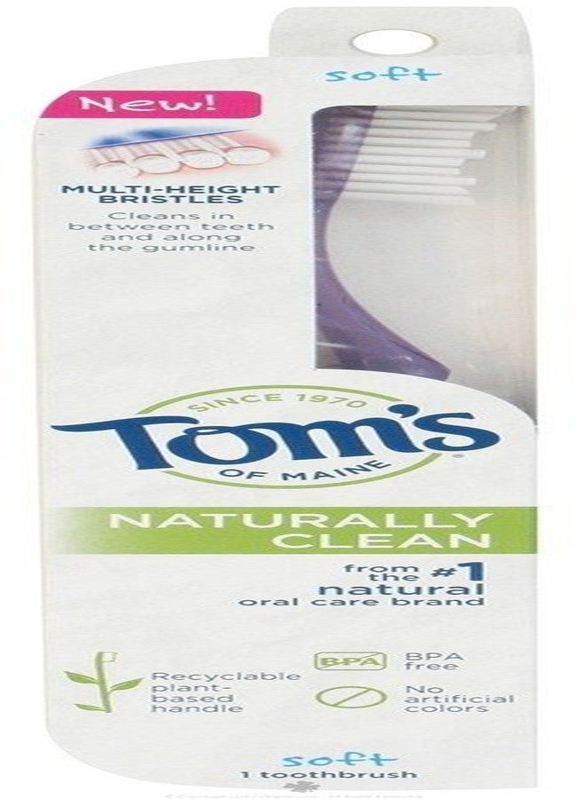 Tom's of Maine Toms Toothbrsh Adult Sft Size 1ct Toms Toothbrush Adult Soft Single - Image 4