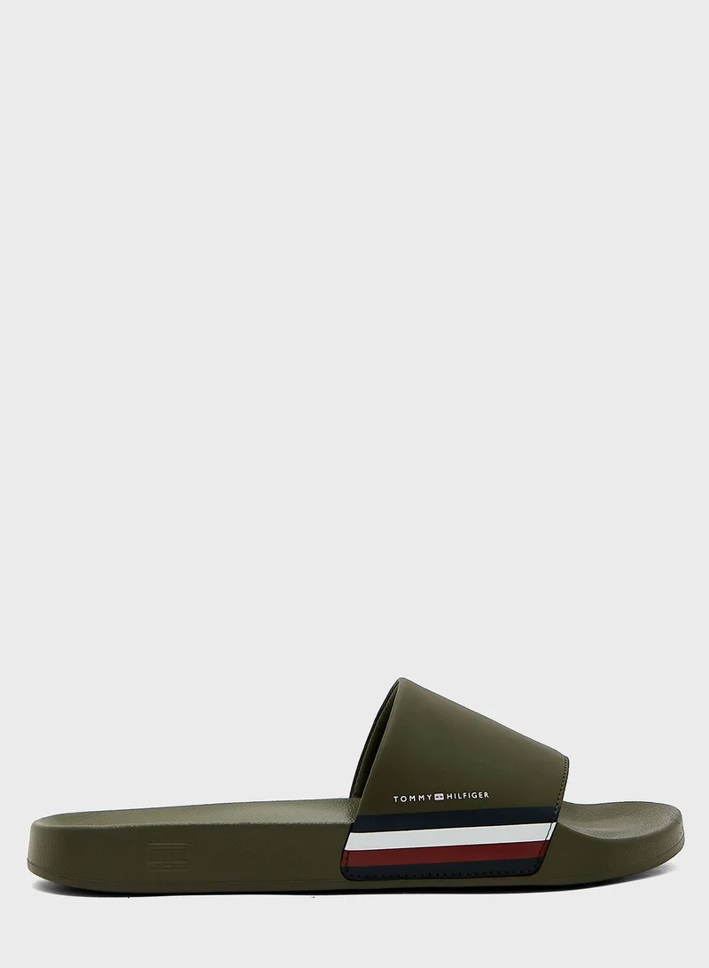TOMMY HILFIGER Logo Print Flip Flop