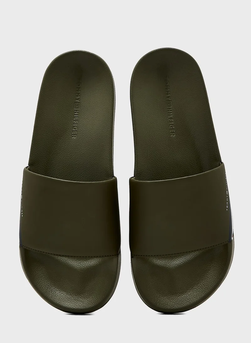 TOMMY HILFIGER Logo Print Flip Flop