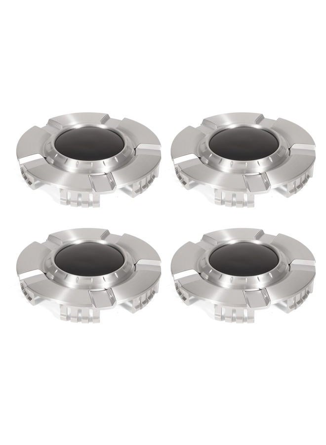 LEAPTREND 4pcs Chrome Wheel Center Caps Fit for Chevy/Chevrolet 2007-2013 Silverado 1500 Avalanche & 2007-2014 Tahoe Suburban 1500 Rim Hub Cover Replace 9597991 9595989 69574125 - Image 1