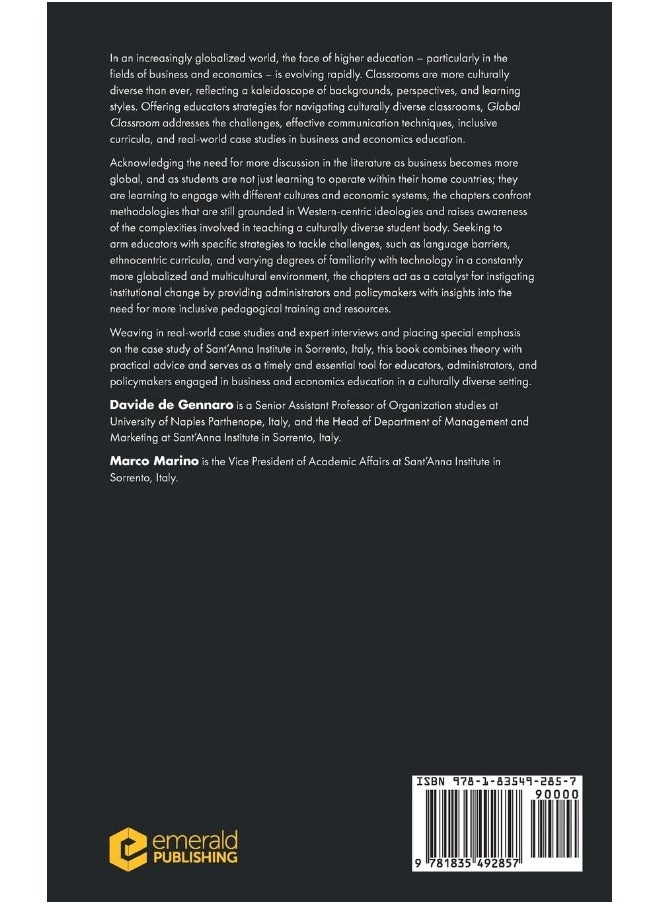 Global Classroom: Multicultural Approaches and Organizational Strategies in Teaching and Learning Business and Economics  - Image 2