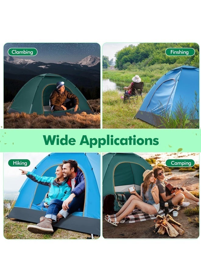 Instant Pop Up Lightweight Camping Tent, Outdoor Easy Set Up Automatic Family Travel Tent,Portable Backpacking Ultralight Waterproof Windproof Anti-UV Sun Shelter Tent ﻿ - Image 4