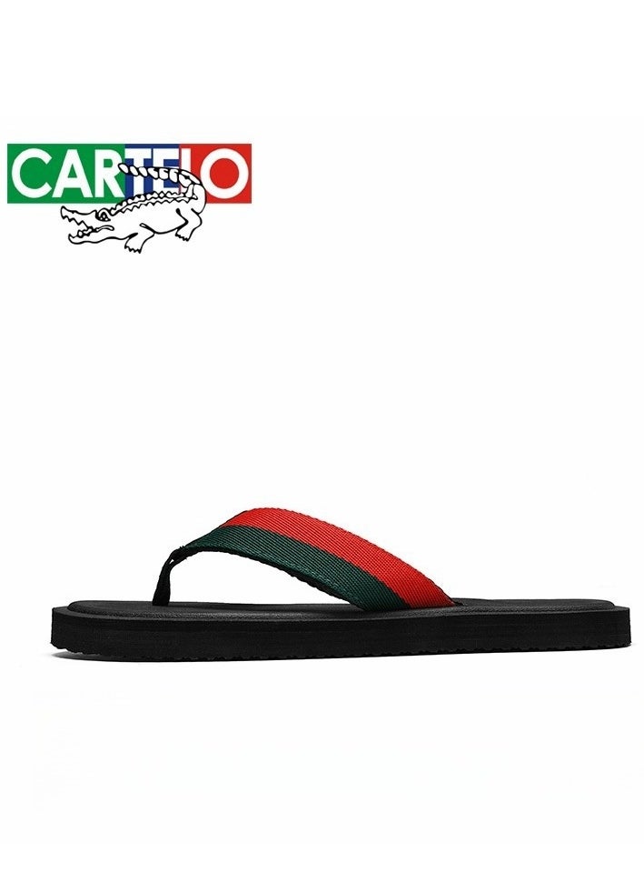 CARTELO Men's Beach Casual Flip Flops  - Image 1