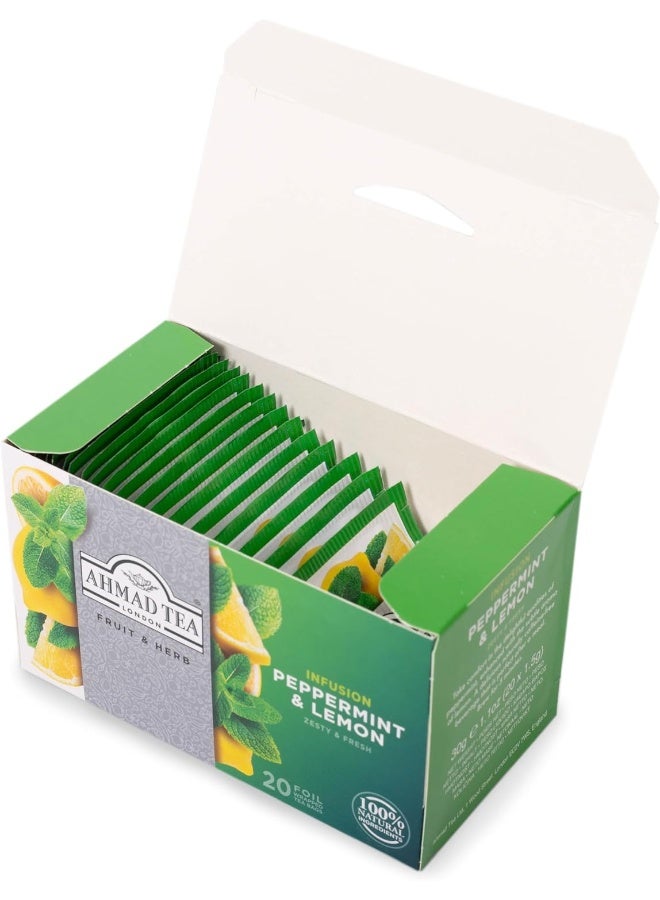 Ahmad Tea Peppermint & Lemon Infusion - Image 5