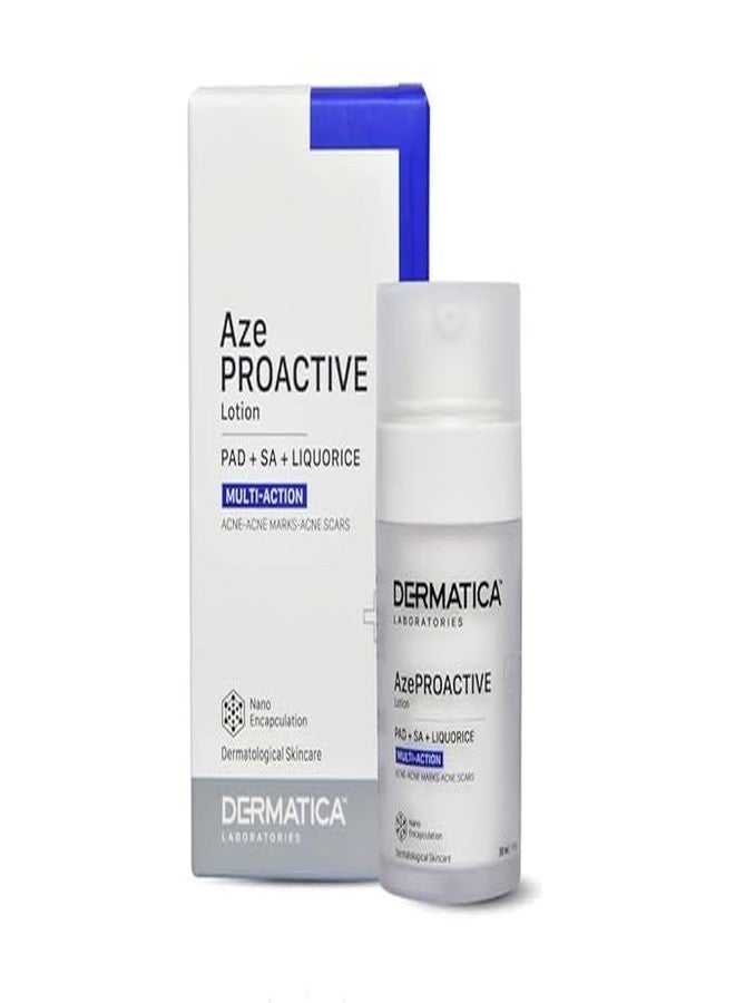 Dermatica Aze-Proactive Lotion | Lightweight Multi-Action Face Lotion for Clearer Skin | 30ml - Image 1
