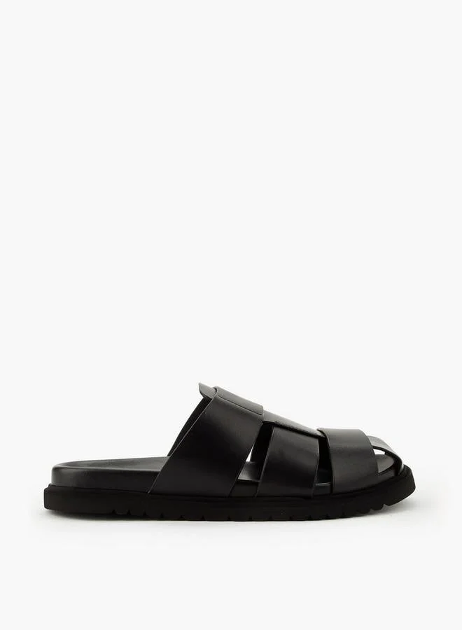 دوتشيني Men Leather Comfort Sandals