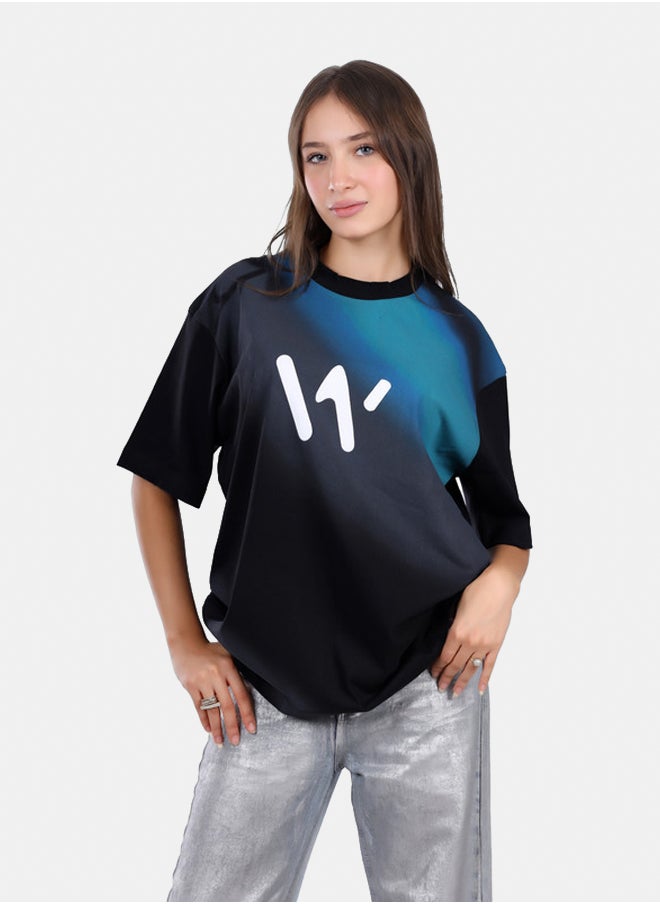 WHITE RABBIT - Slip On Oversized Cotton T-Shirt - Image 1