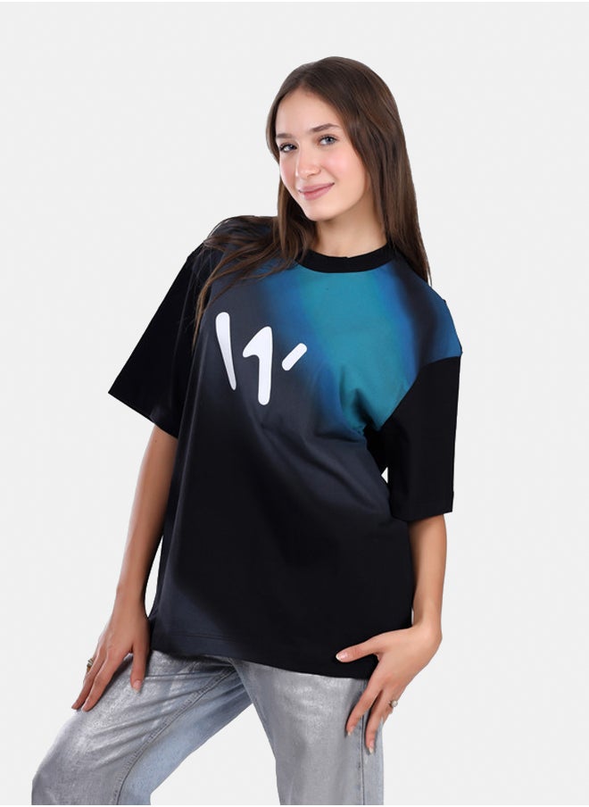 WHITE RABBIT - Slip On Oversized Cotton T-Shirt - Image 1