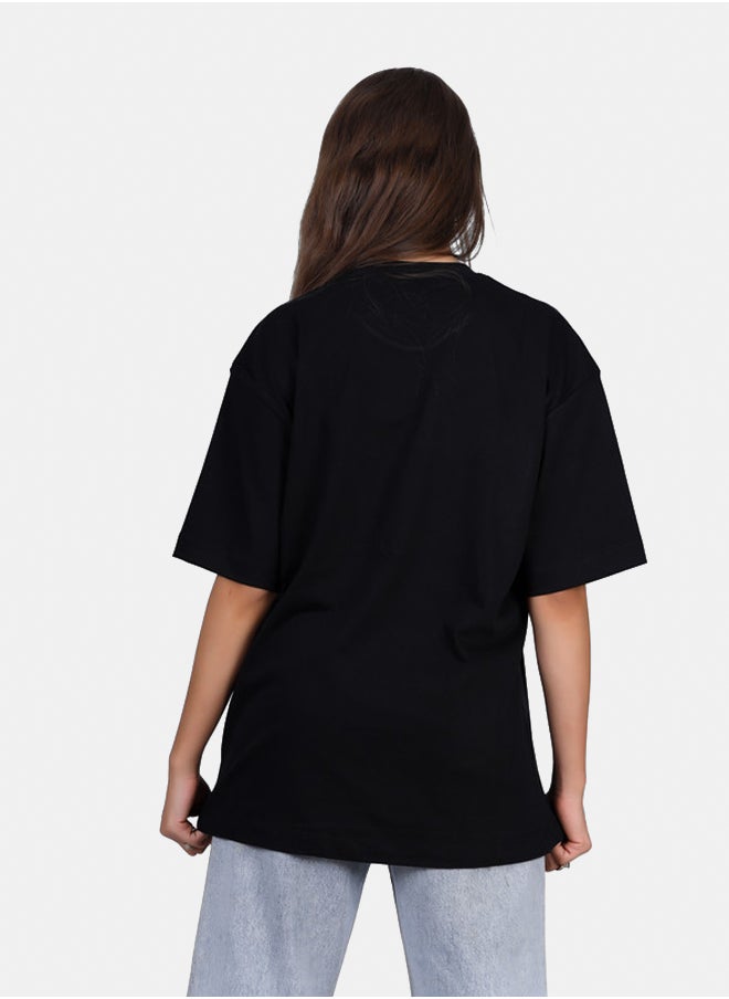 WHITE RABBIT - Slip On Oversized Cotton T-Shirt - Image 1
