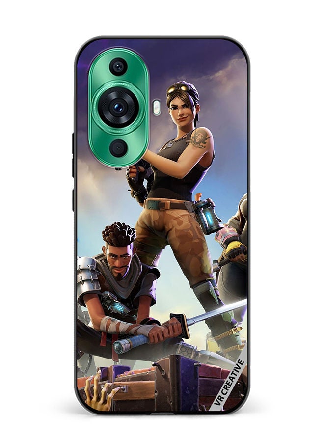 VR CREATIVE غطاء حماية لهاتف هواوي نوفا 11 بتصميم فورتنايت متعدد الألوان - Image 1