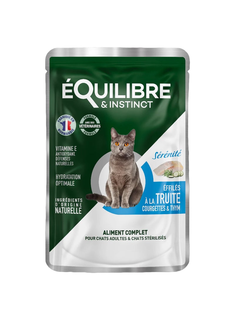 التوازن والغريزة مع سمك السلمون المرقط والكوسة والزعتر 85 جرام